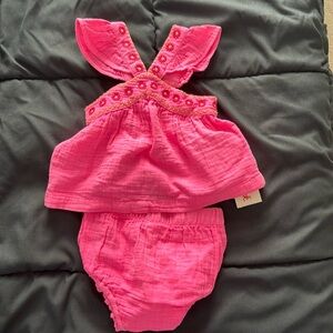 Cat & Jack Pink Kids Matching Set